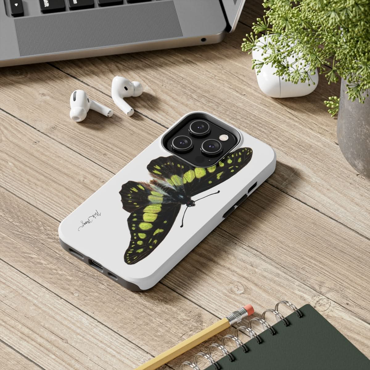 Electric Green Swordtail Phone Case (iPhone)