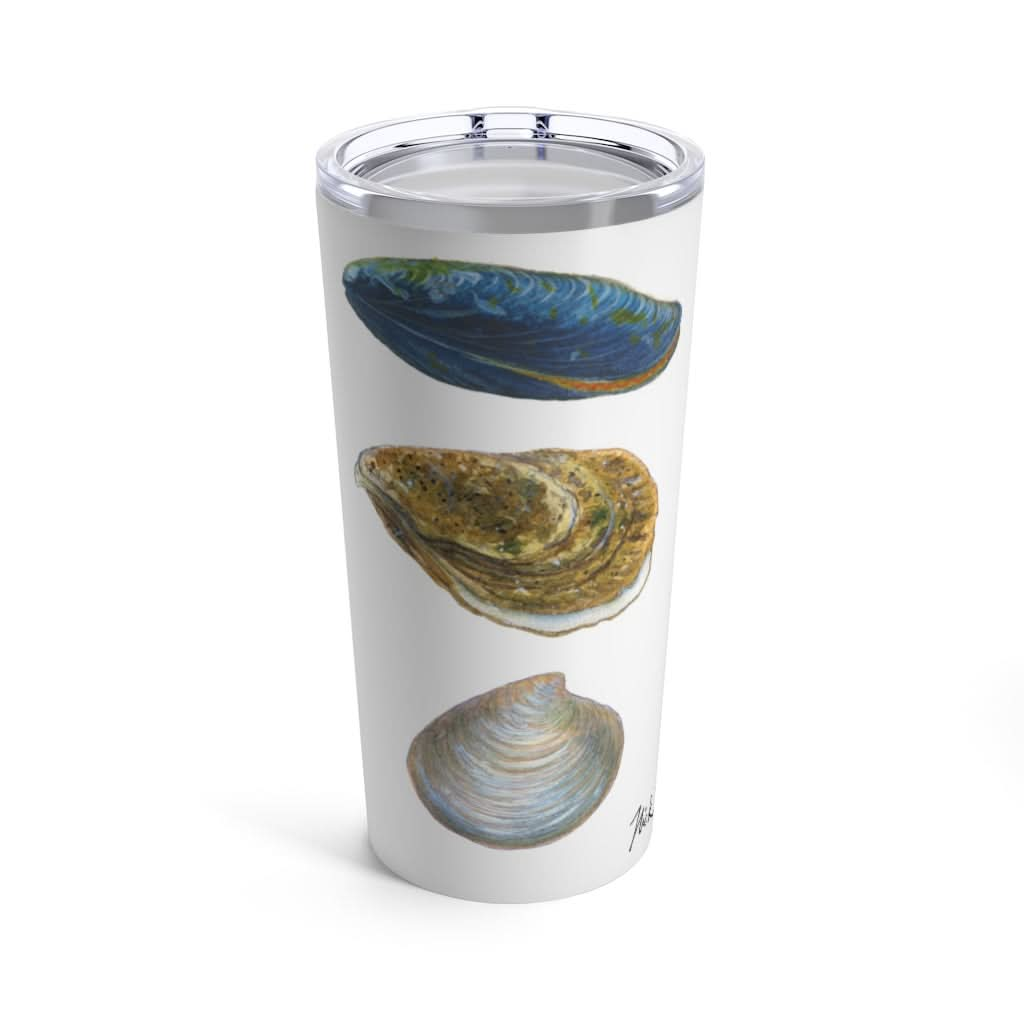 Shells, 20 oz Steel Tumbler