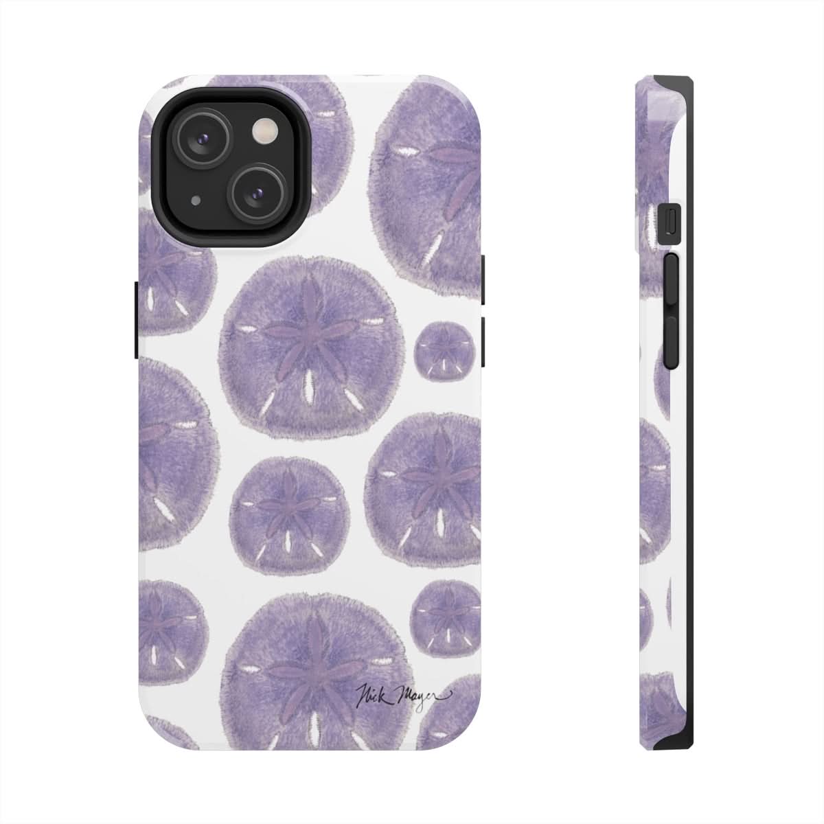 Purple Sand Dollars Phone Case (iPhone)