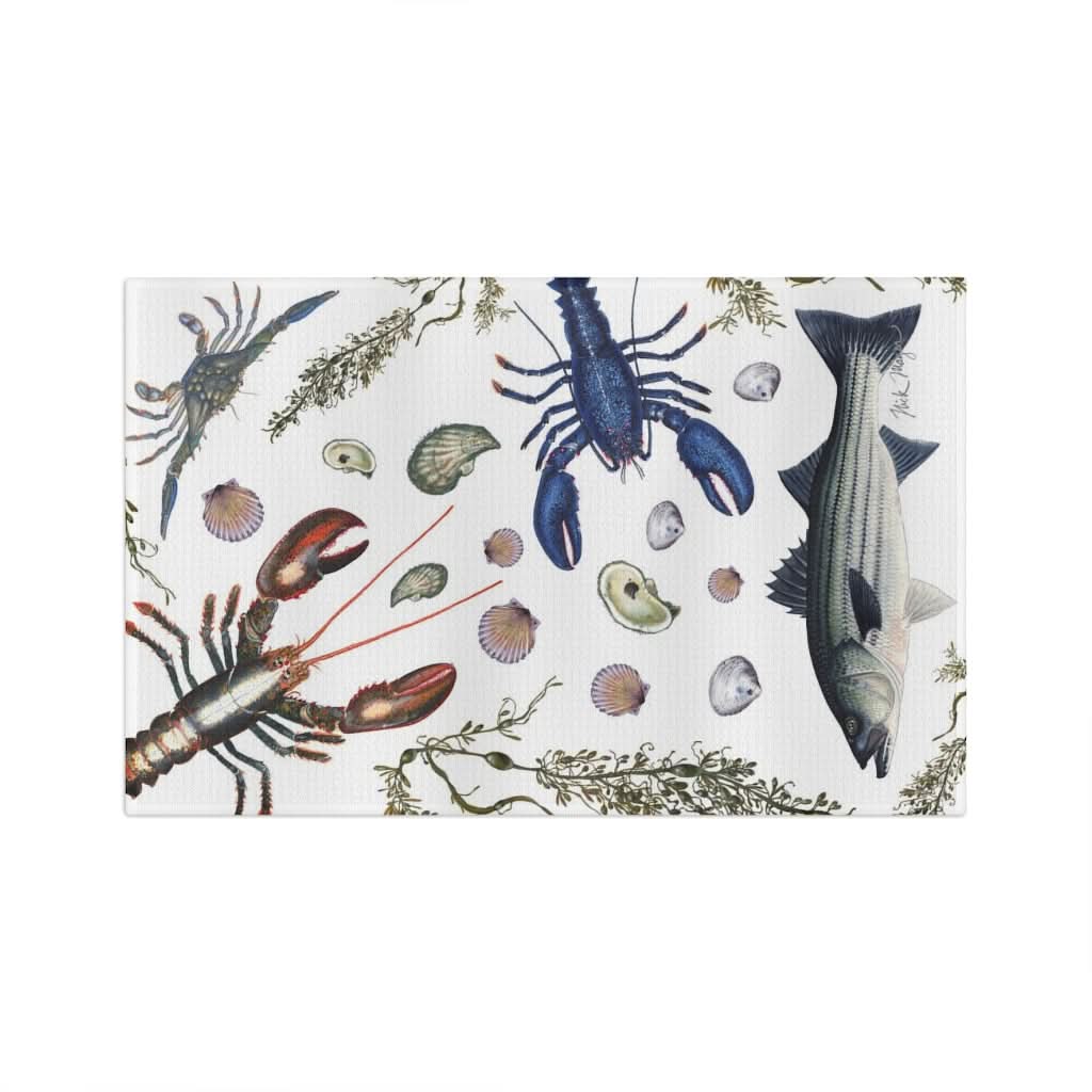NE Seafood Soft Kitchen Towel