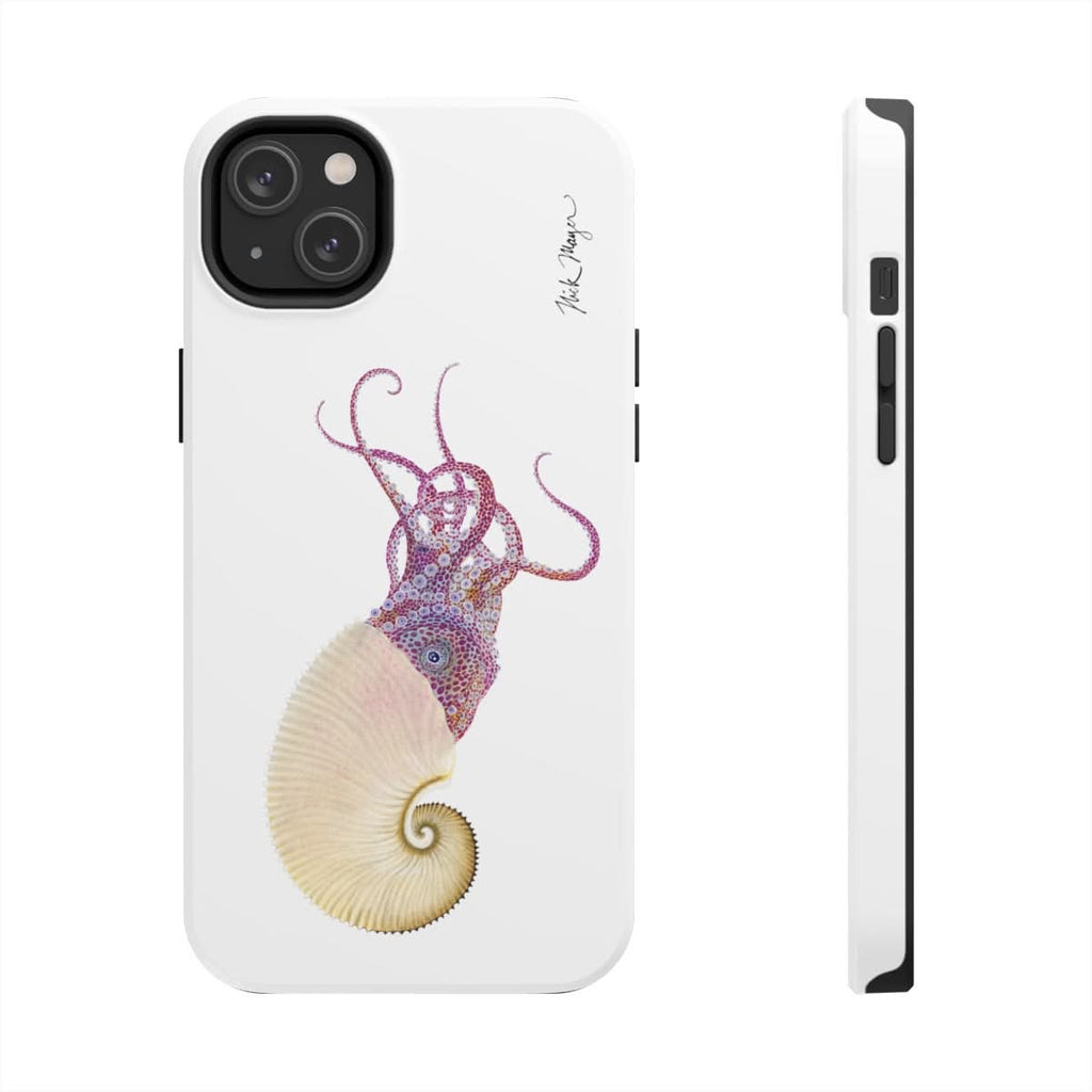 Exclusive iPhone Cases: Durable Paper Nautilus Design
