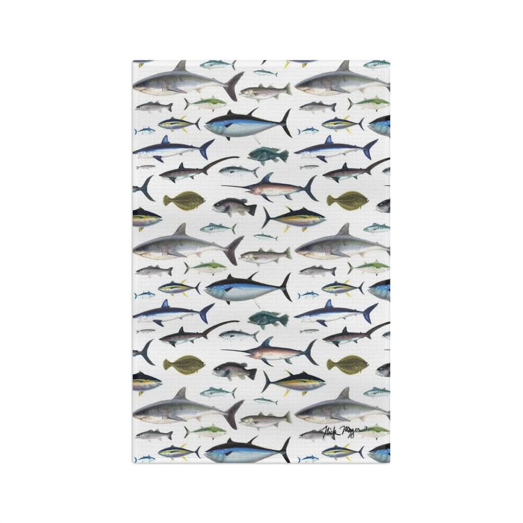 NE Fish Soft Kitchen Towel