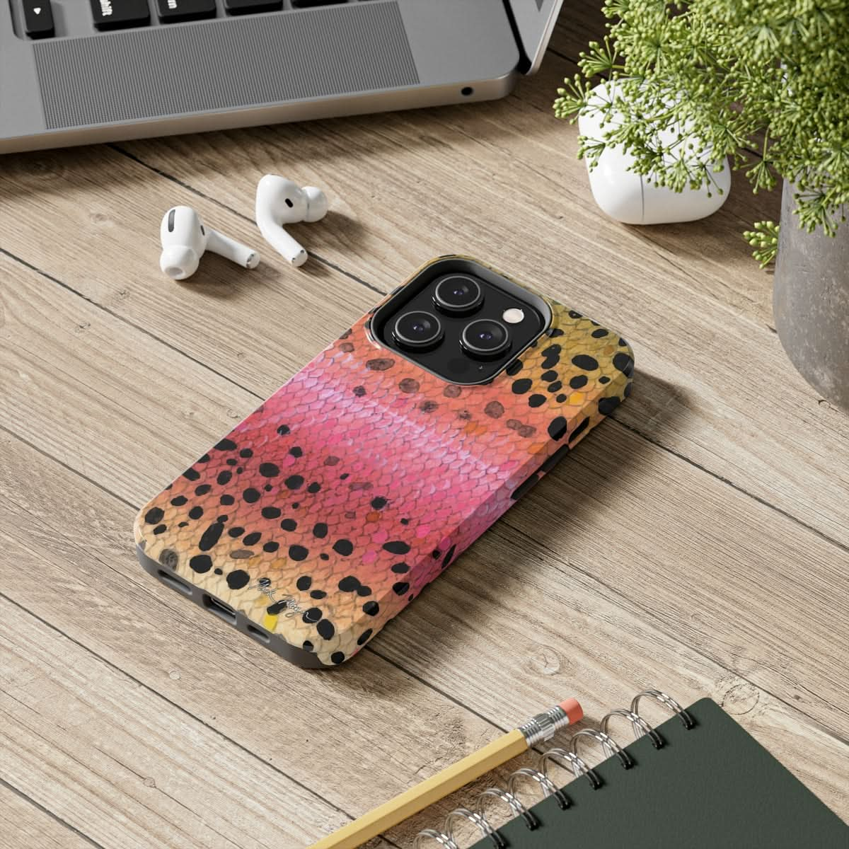 Rainbow Trout Skin Phone Case (iPhone)