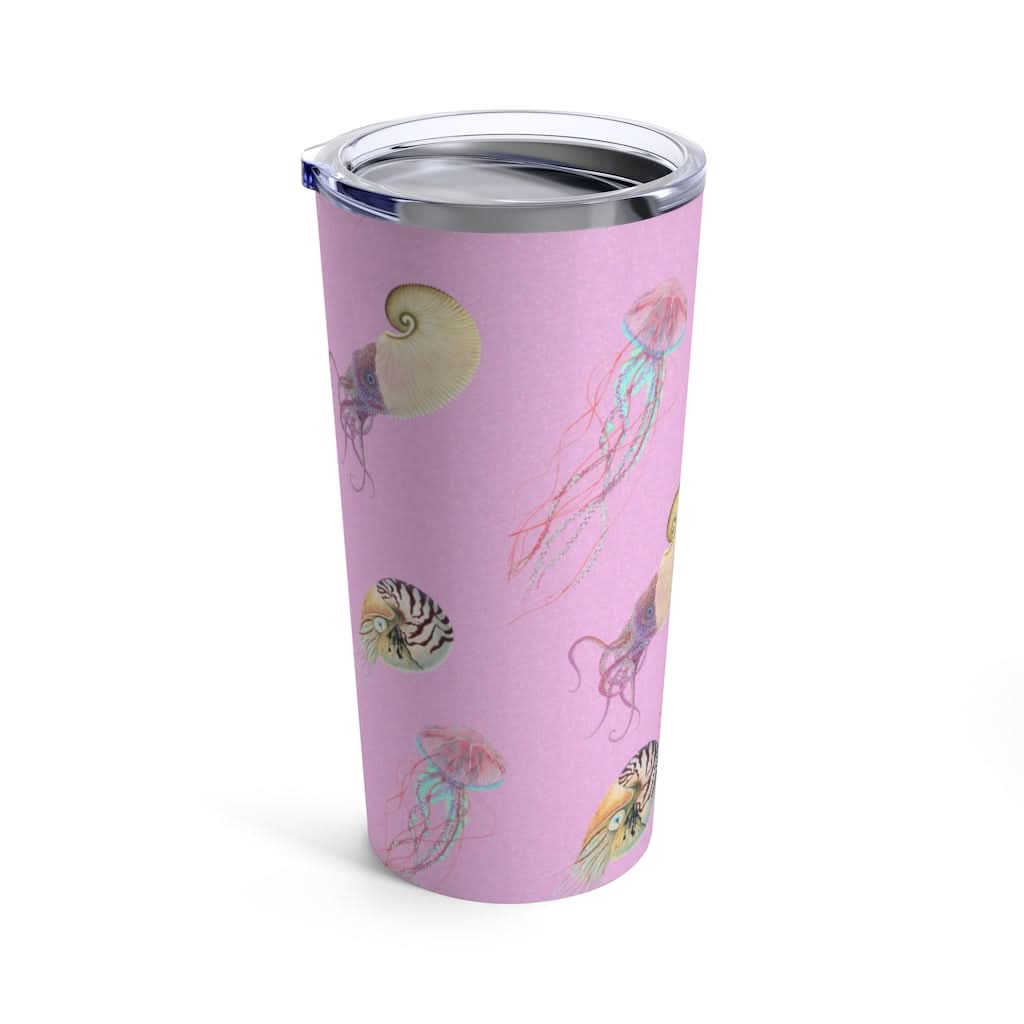 Pink Nautilus 2, 20 oz Steel Tumbler