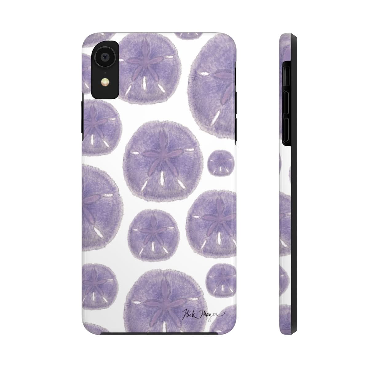 Purple Sand Dollars Phone Case (iPhone)
