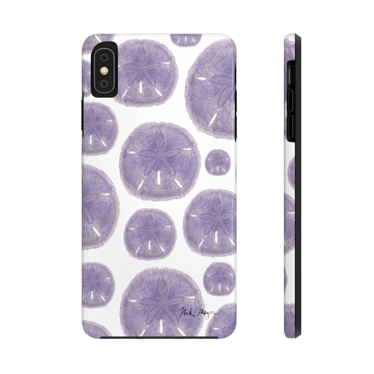 Purple Sand Dollars Phone Case (iPhone)