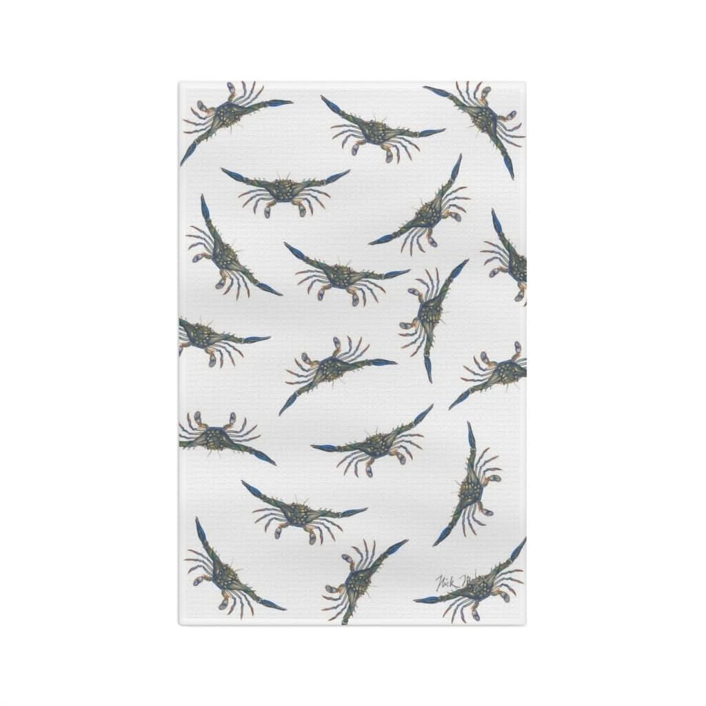 Blue Crabs Soft Kitchen Towel