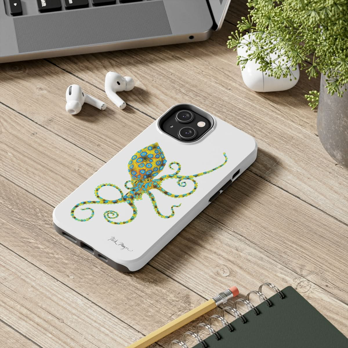 Blue Ringed Octopus Phone Case (iPhone)