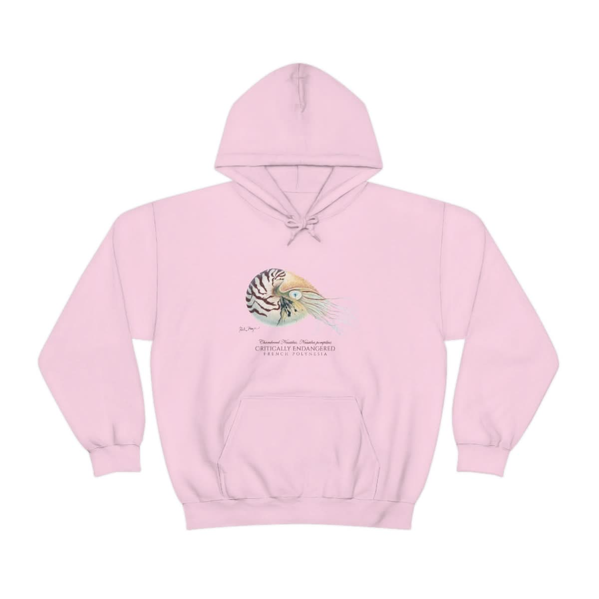 Endangered Chambered Nautilus Warm Hoodie