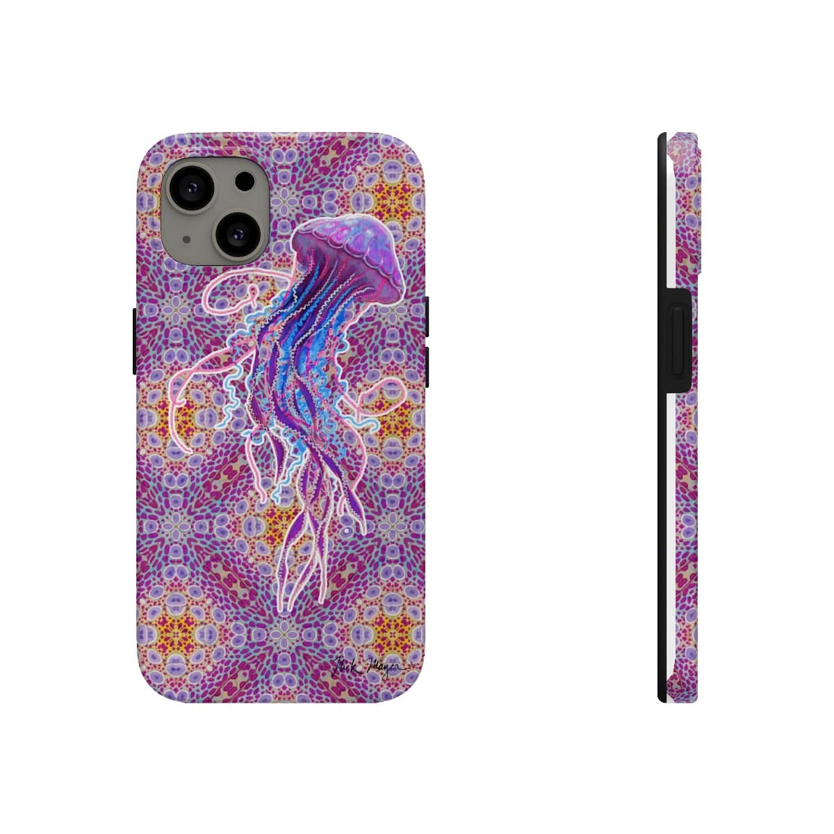 Psychedelic Jellyfish II Phone Case (iPhone)