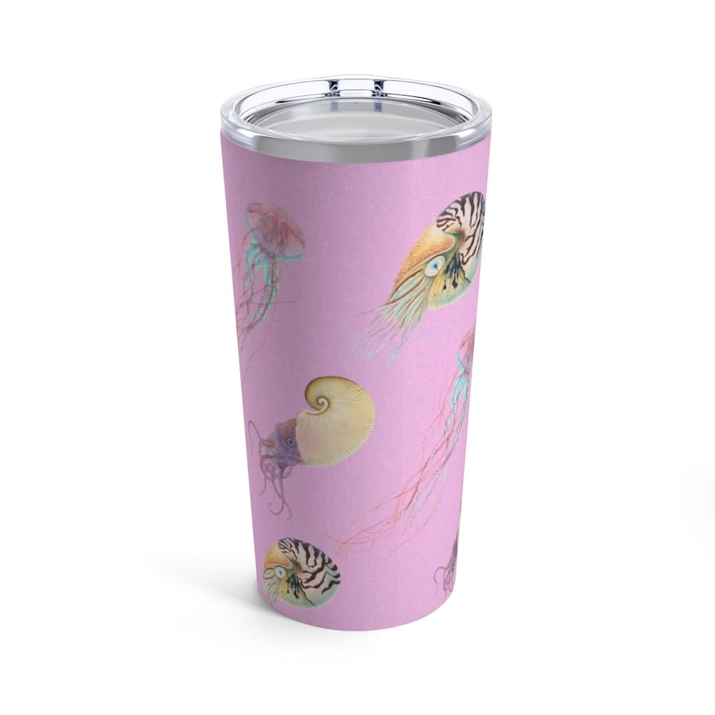 Pink Nautilus 2, 20 oz Steel Tumbler