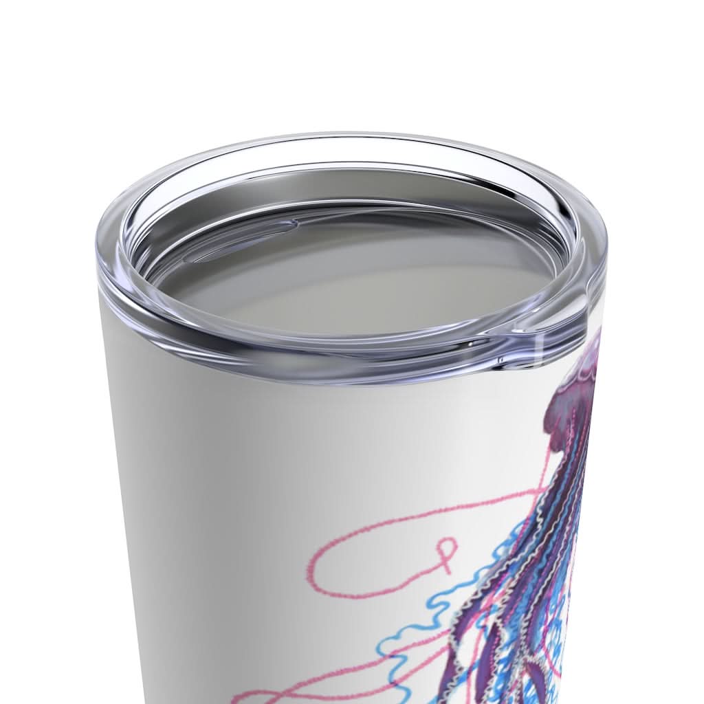 Purple Jellyfish 2, 20 oz Steel Tumbler