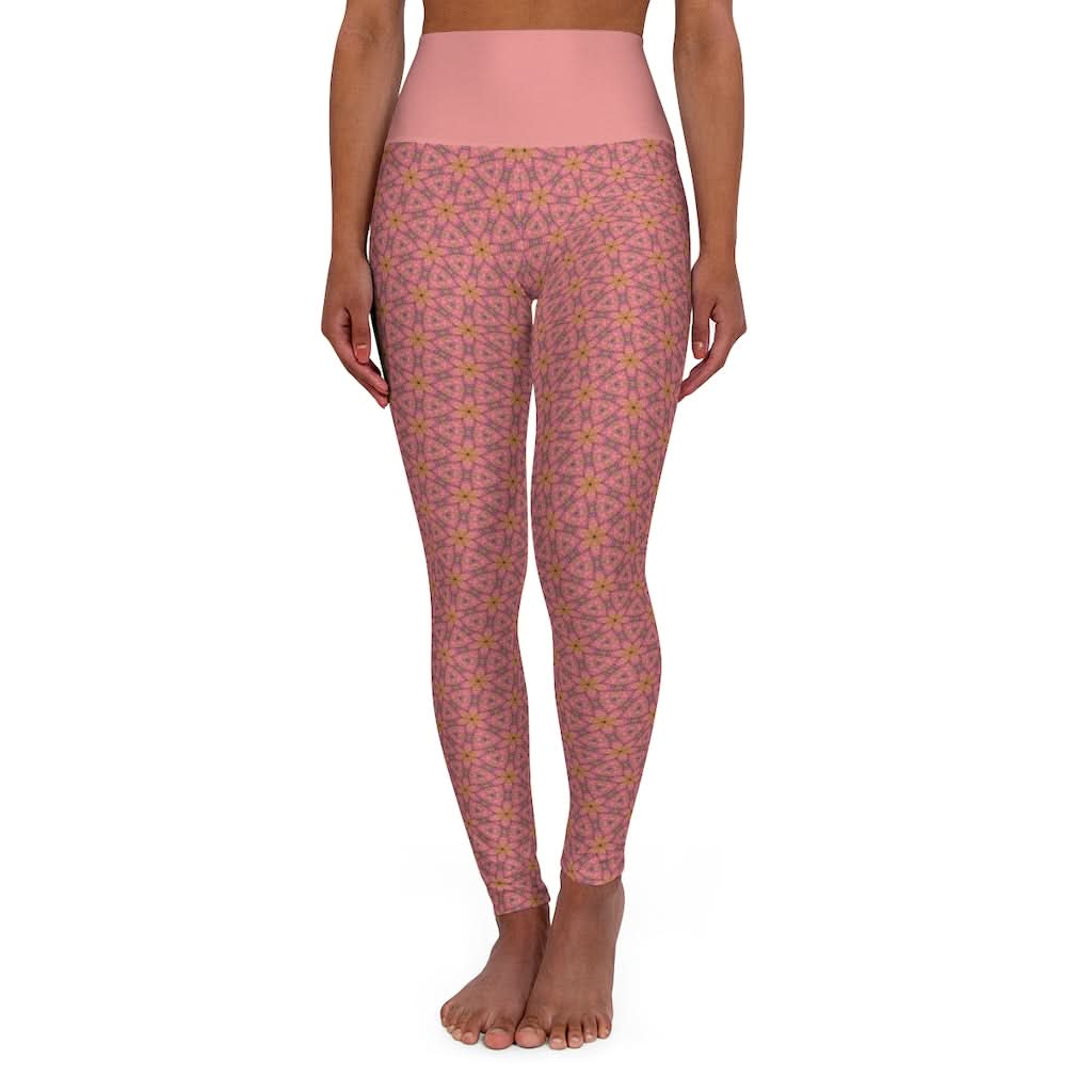 Estuary Seahorse High Waisted Yoga Leggings