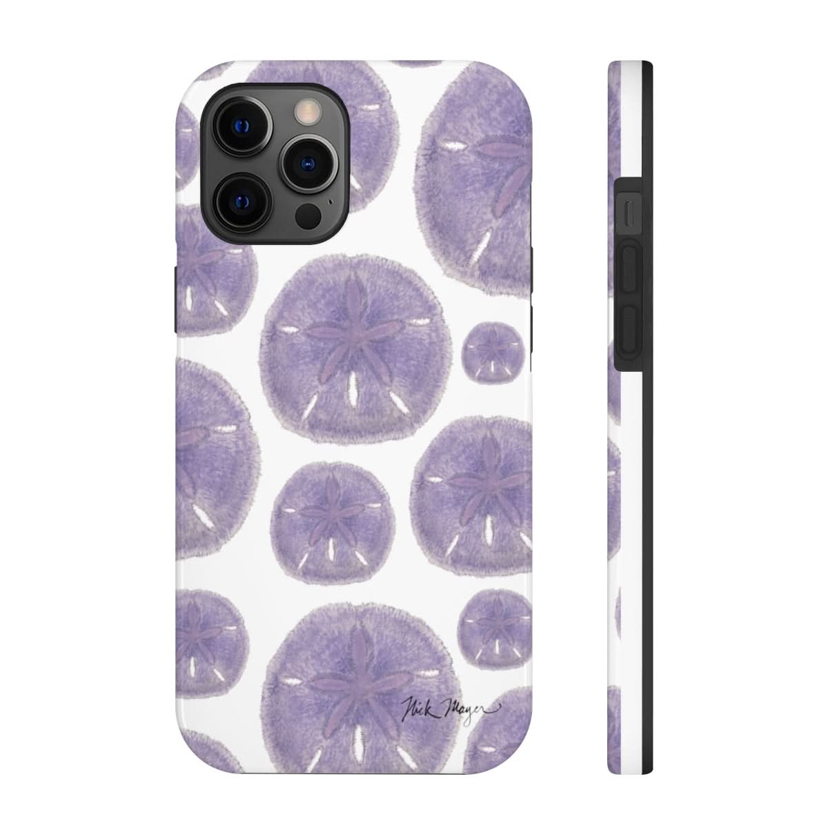 Purple Sand Dollars Phone Case (iPhone)