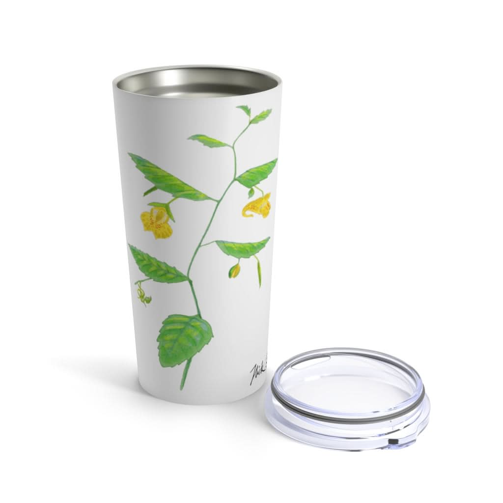 Pale Jewel Weed, 20 oz Steel Tumbler