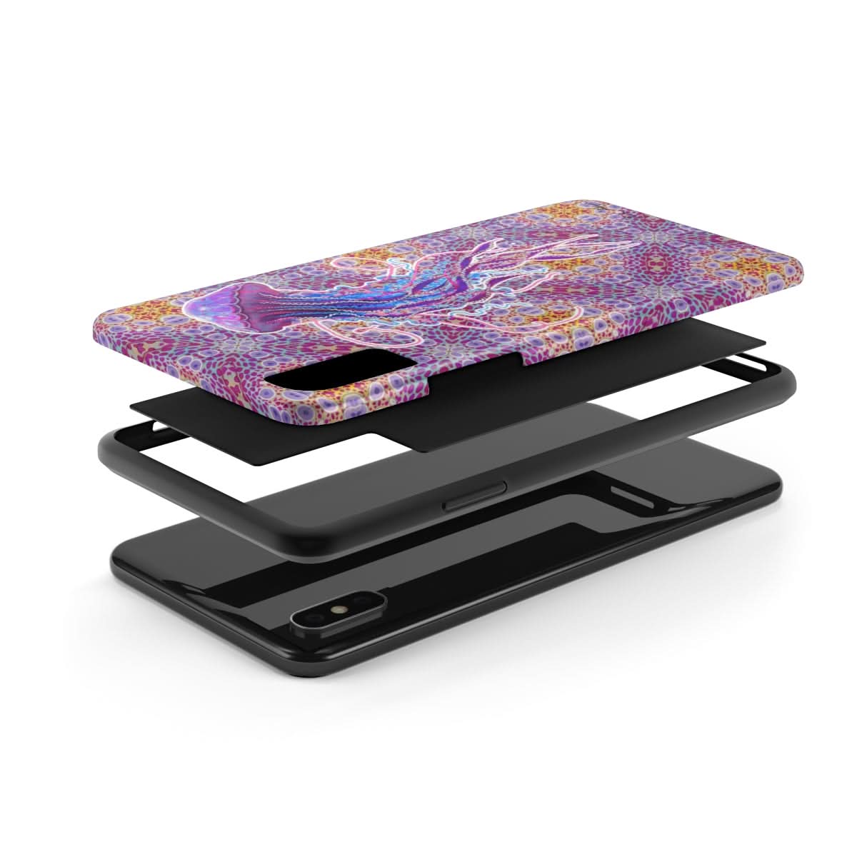Psychedelic Jellyfish II Phone Case (iPhone)
