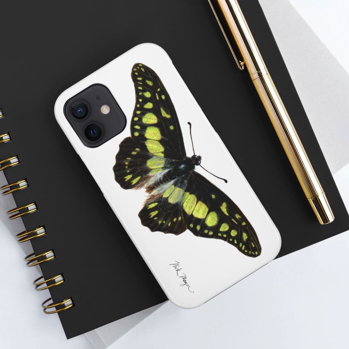 Electric Green Swordtail Phone Case (iPhone)