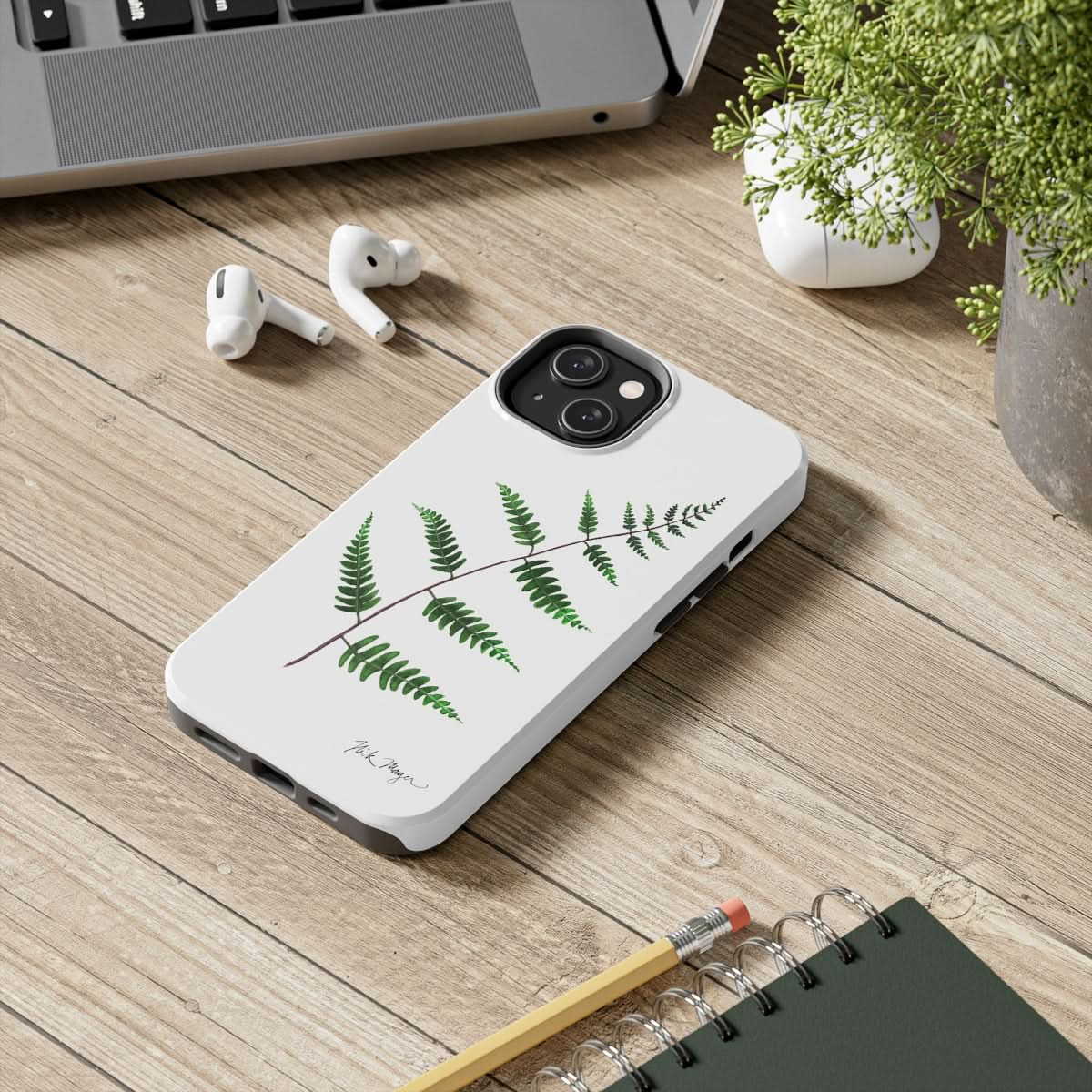 Goldie's Wood Fern Phone Case (iPhone)