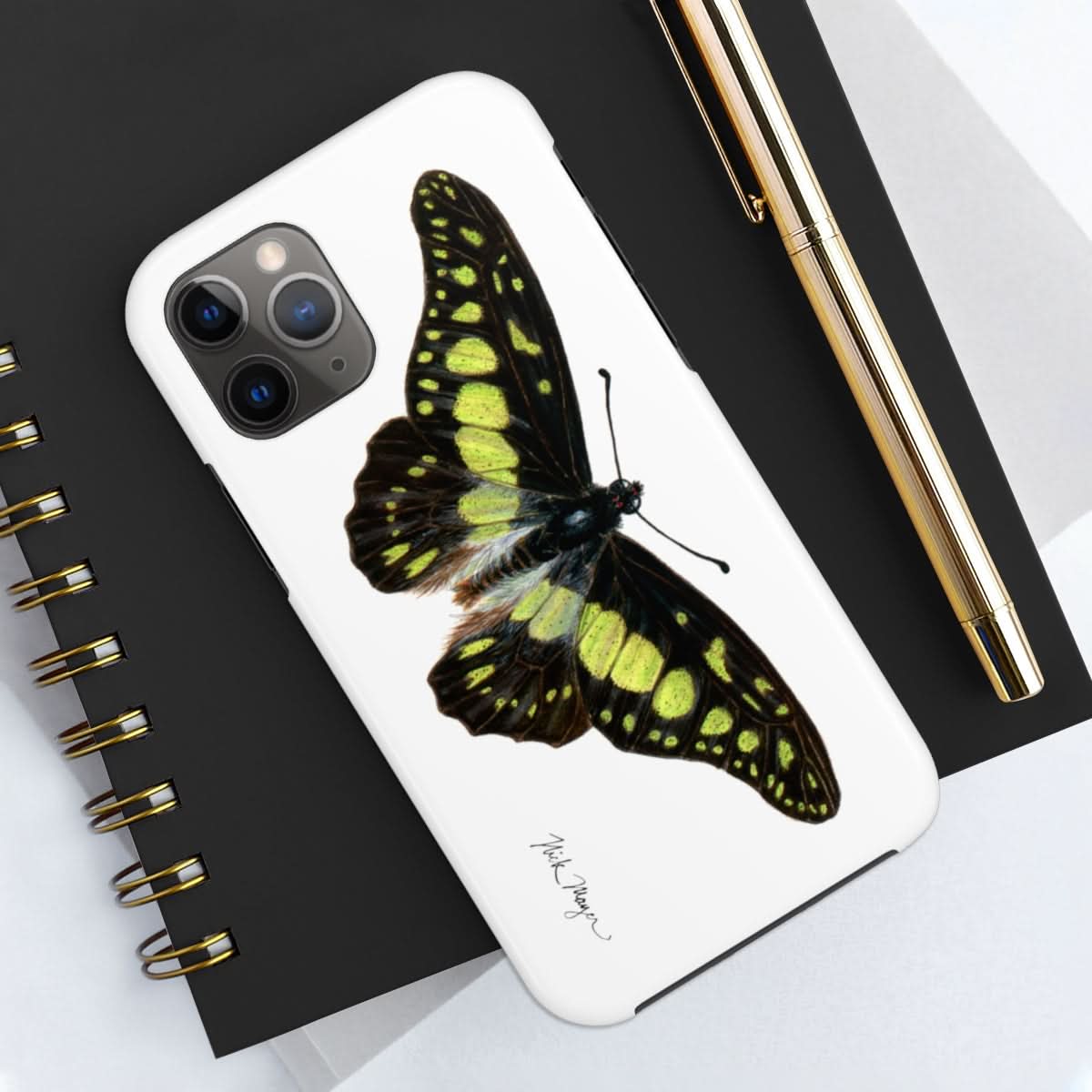 Electric Green Swordtail Phone Case (iPhone)
