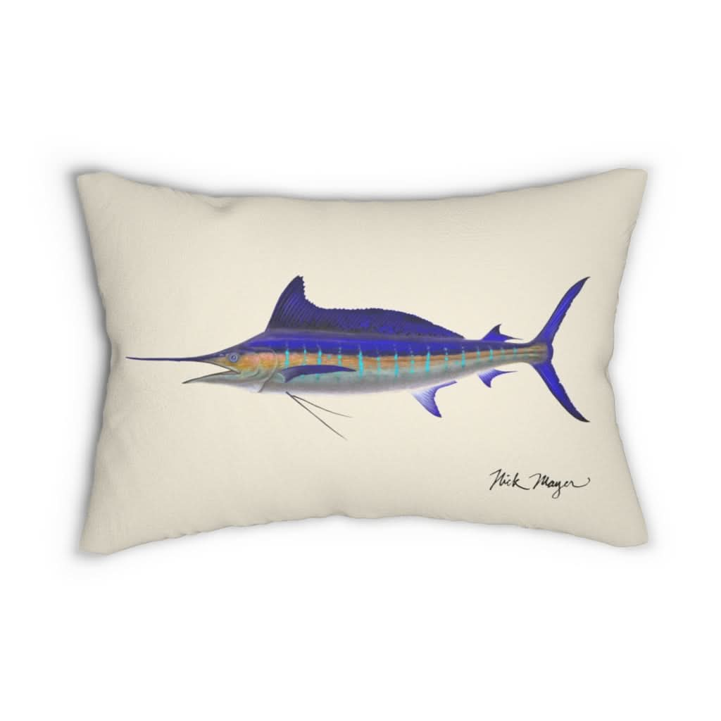 Marlin Throw Pillow