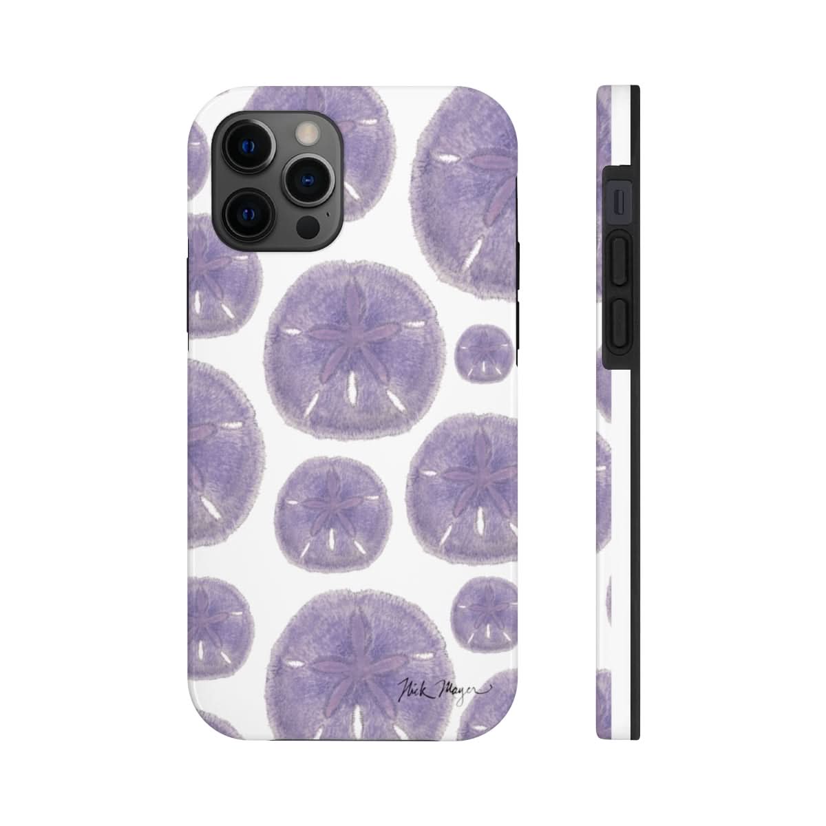 Purple Sand Dollars Phone Case (iPhone)