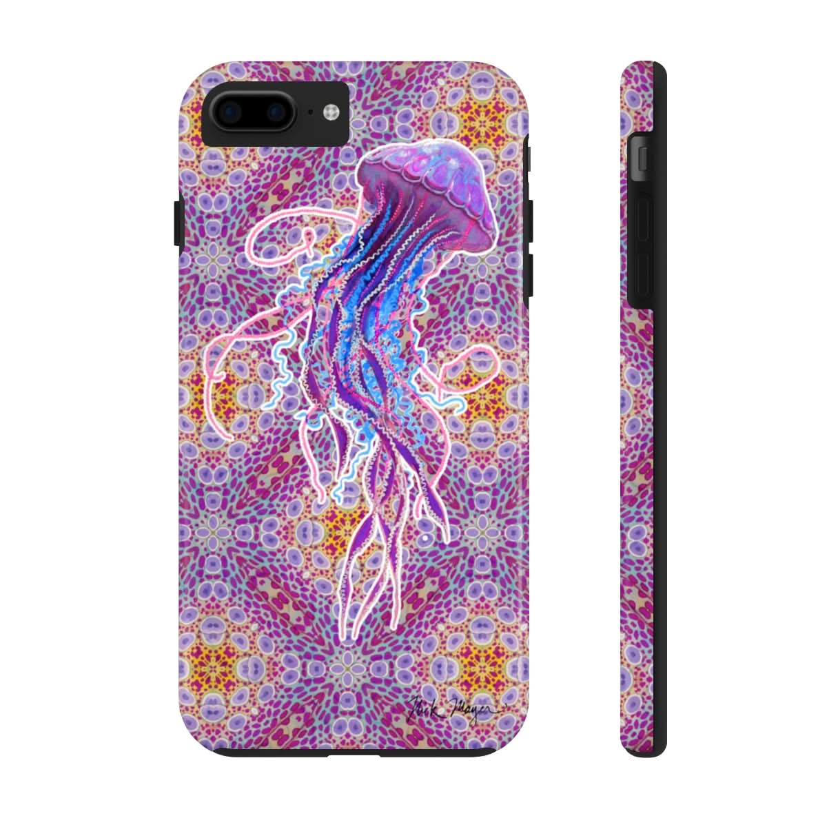 Psychedelic Jellyfish II Phone Case (iPhone)