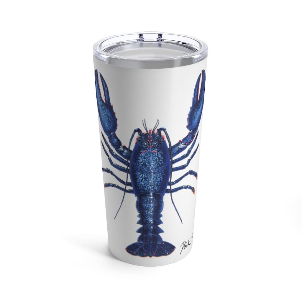 Blue Lobster 3, 20 oz Steel Tumbler