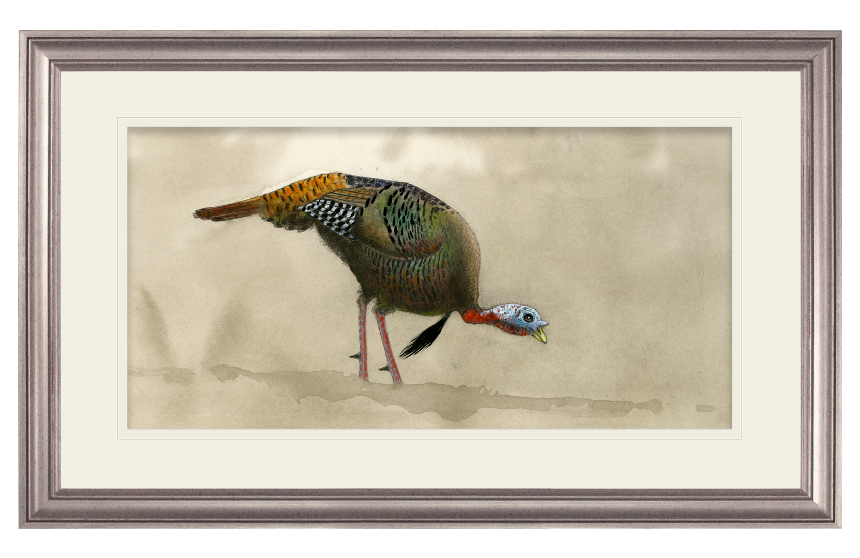 Feeding Tom Turkey Limited Edition Print