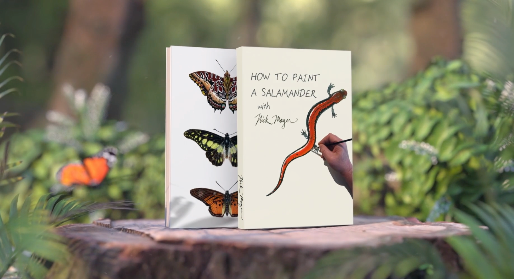 NEW Art Course: Paint Realistic Watercolors - How to Paint a Salamander