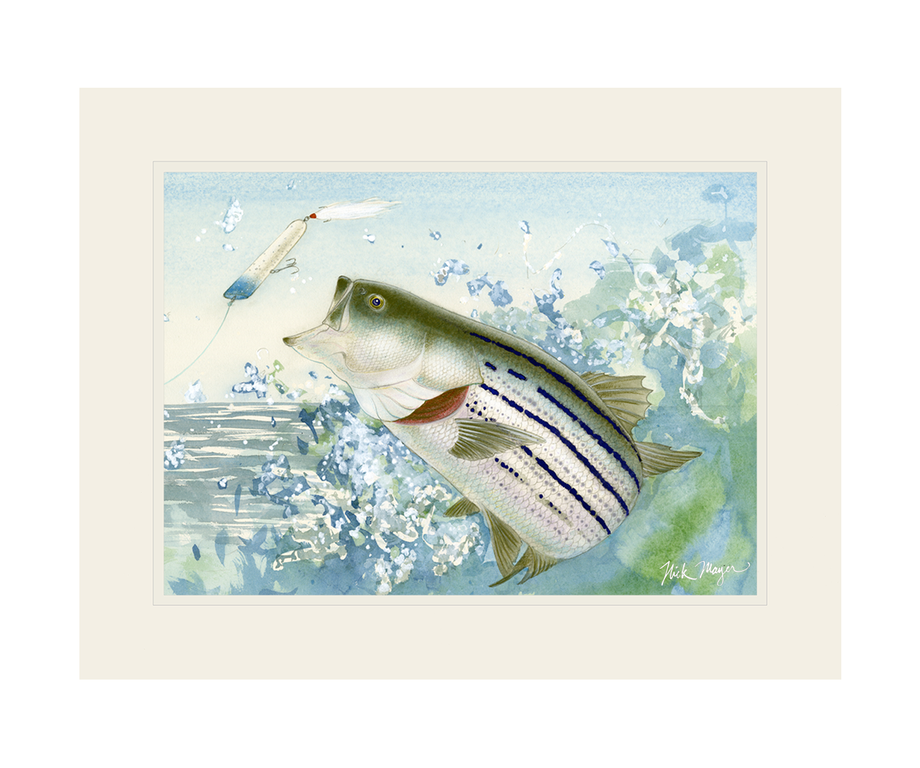 Striper & Atom Popper Print