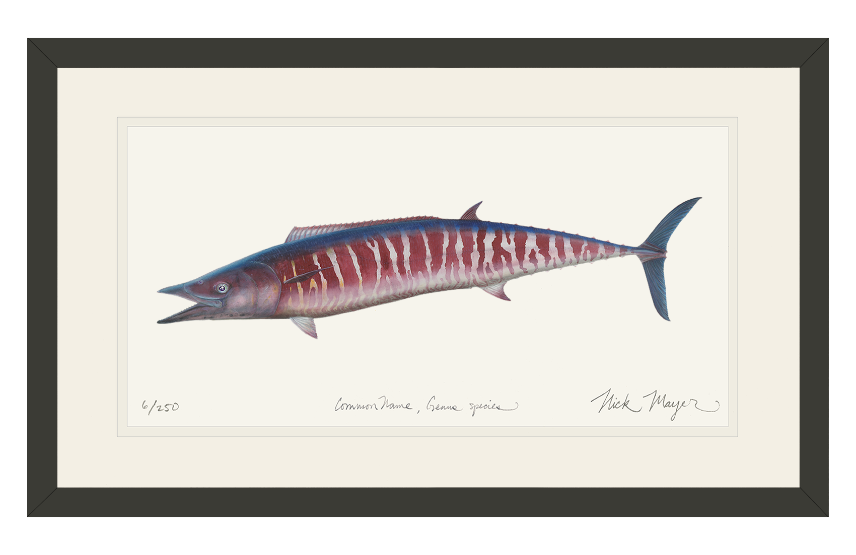 Wahoo Limited Edition Print