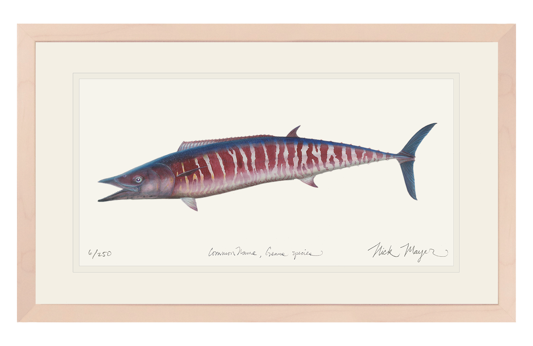 Wahoo Limited Edition Print