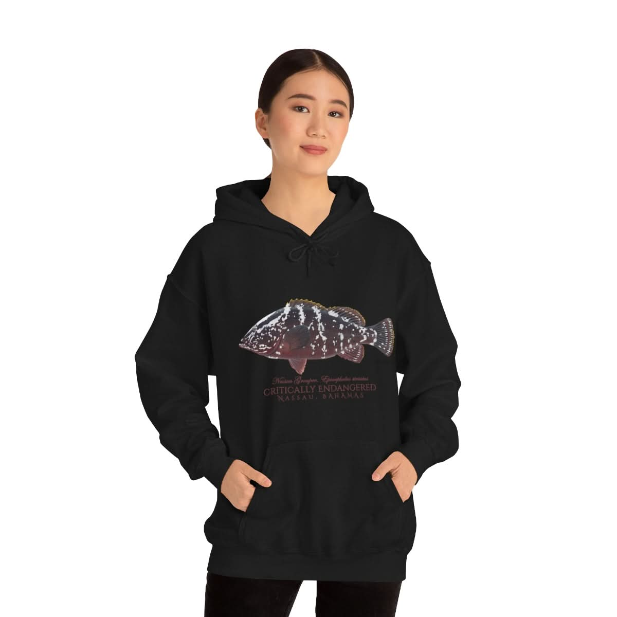 Endangered Nassau Grouper Warm Hoodie