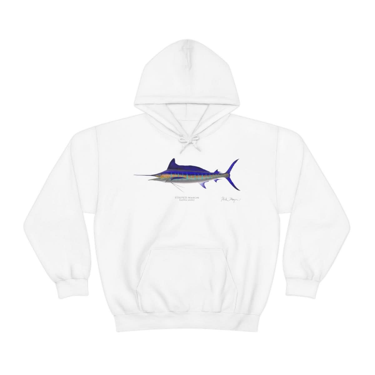 Striped Marlin Warm Hoodie