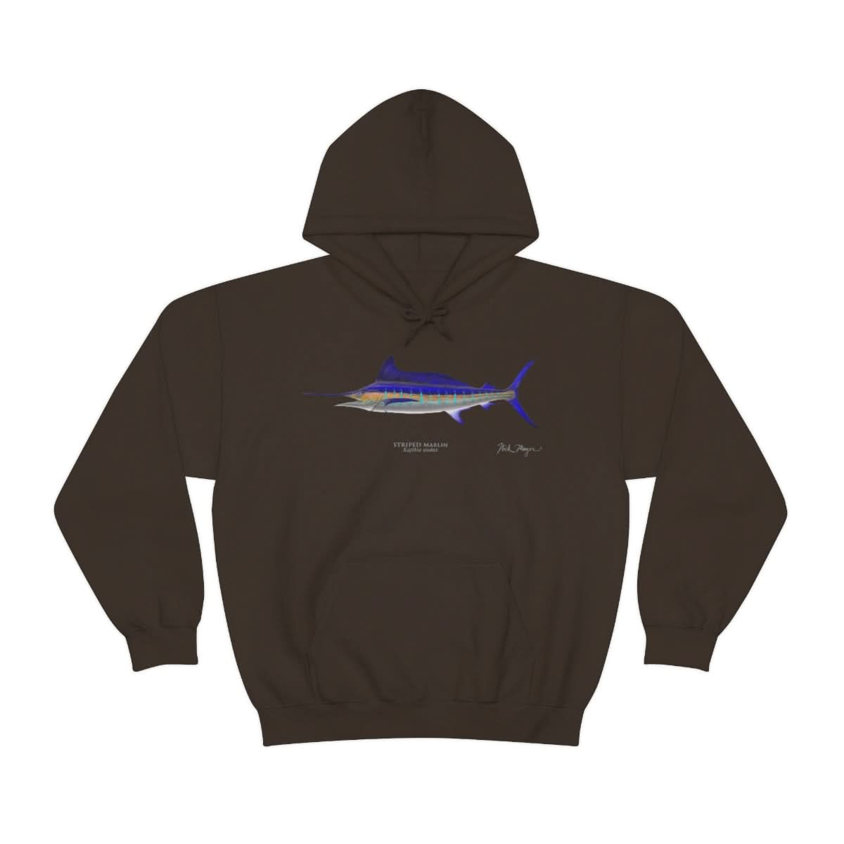 Striped Marlin Warm Hoodie