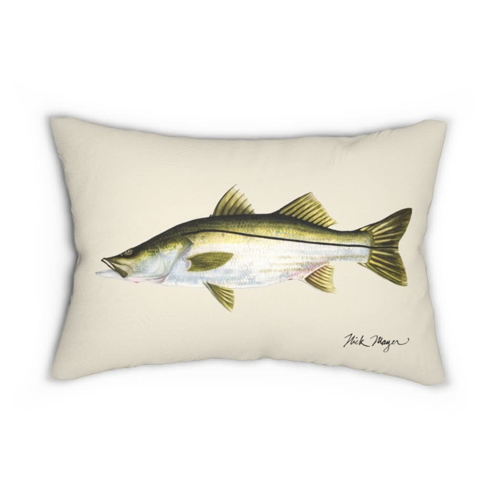 Snook Throw Pillow