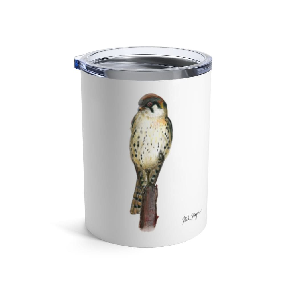 American Kestrel, 10 oz Steel Tumbler