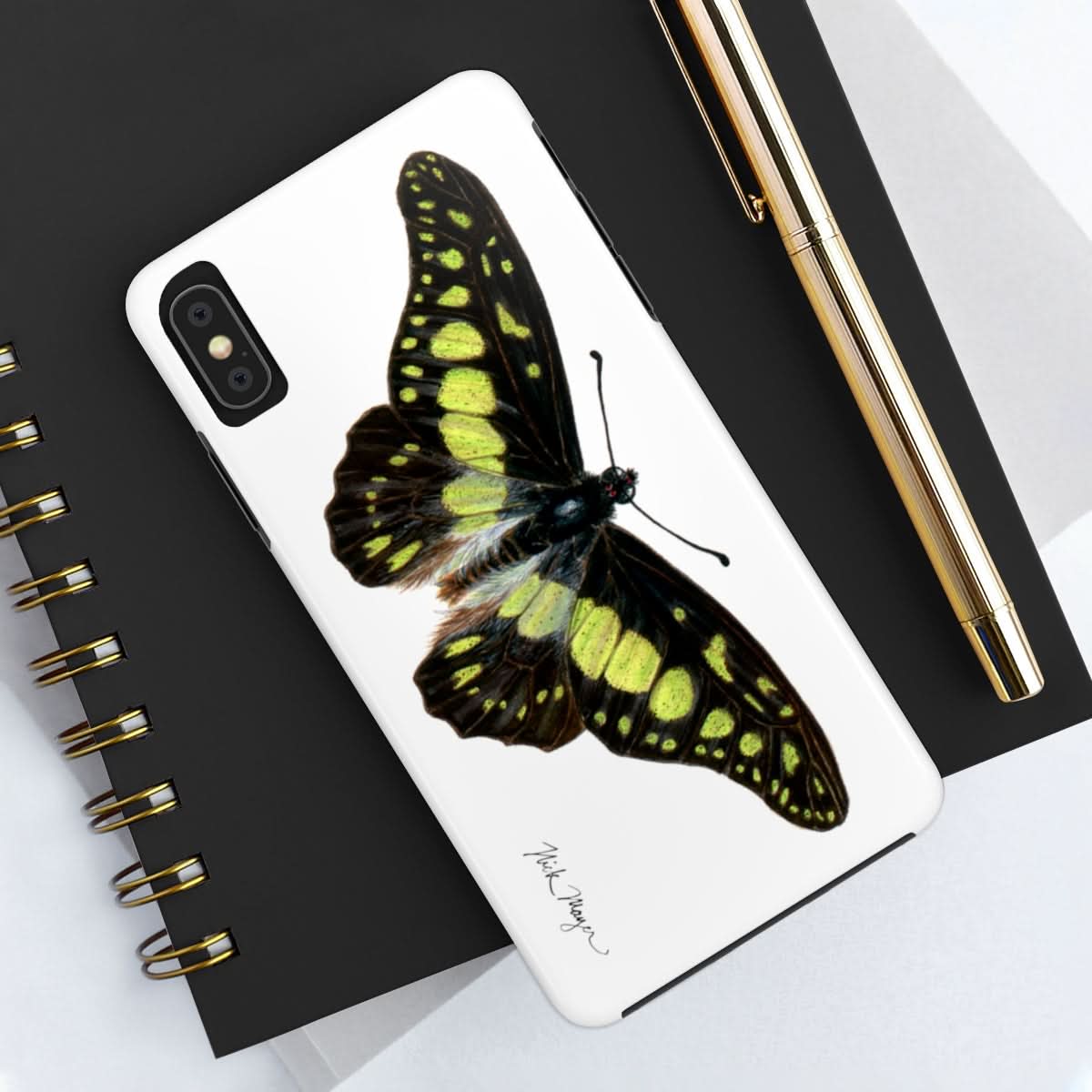 Electric Green Swordtail Phone Case (iPhone)