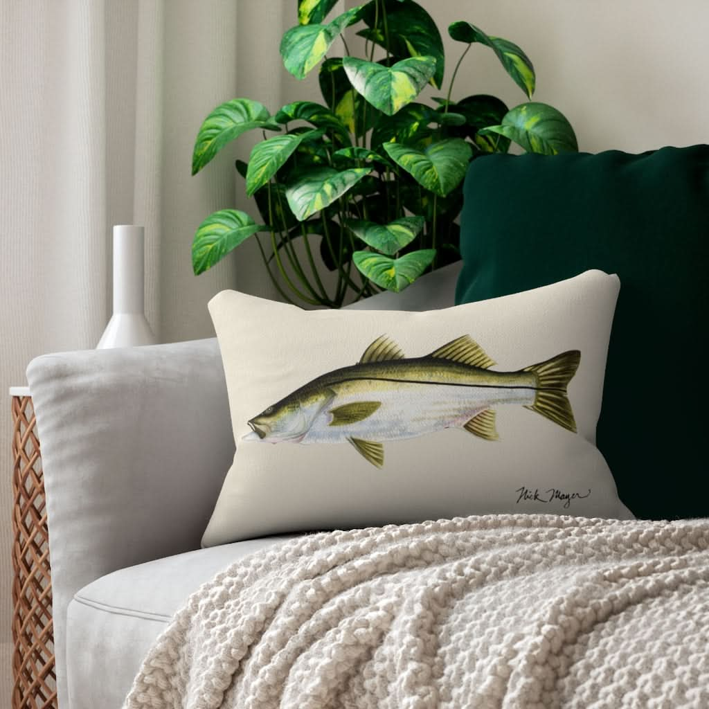 Snook Throw Pillow