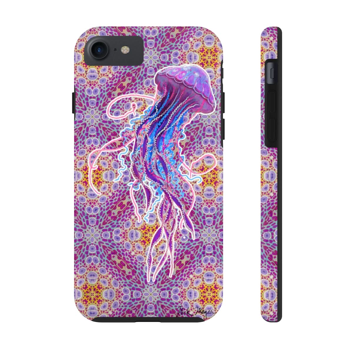 Psychedelic Jellyfish II Phone Case (iPhone)
