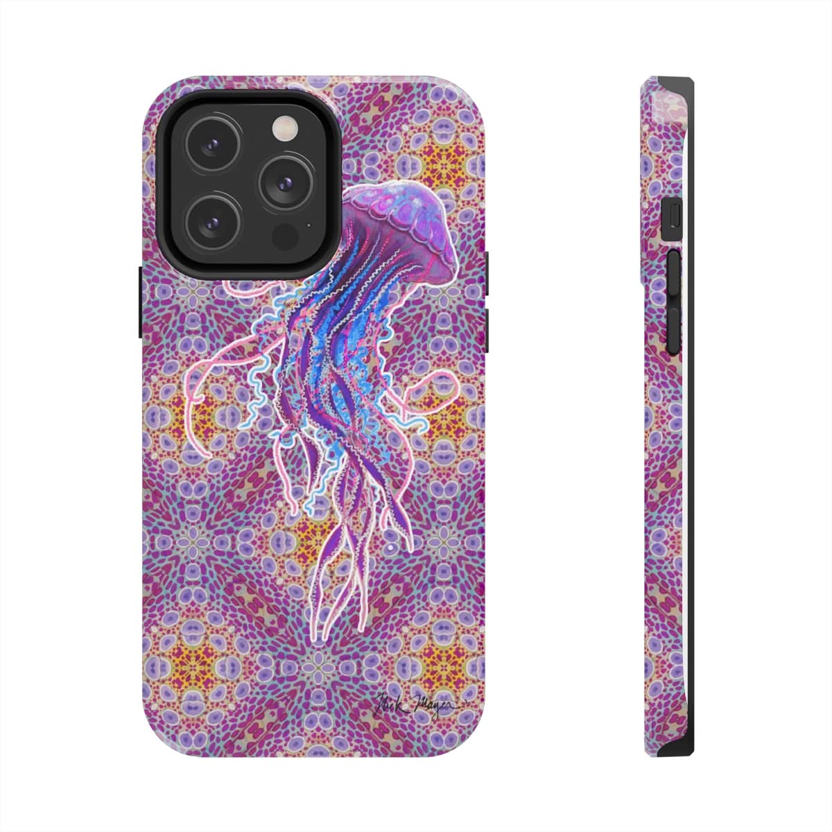 Psychedelic Jellyfish II Phone Case (iPhone)