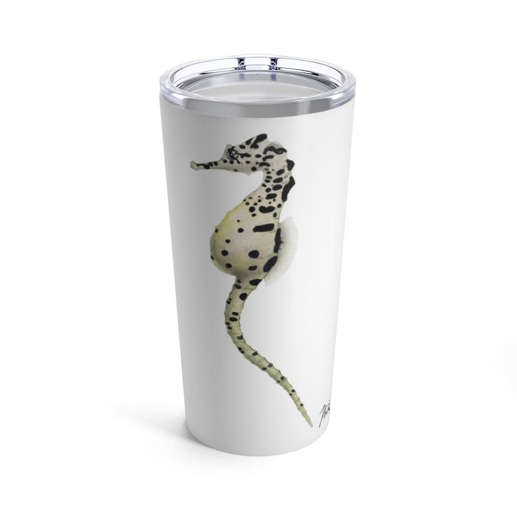 Pot Bellied Seahorse, 20 oz Steel Tumbler