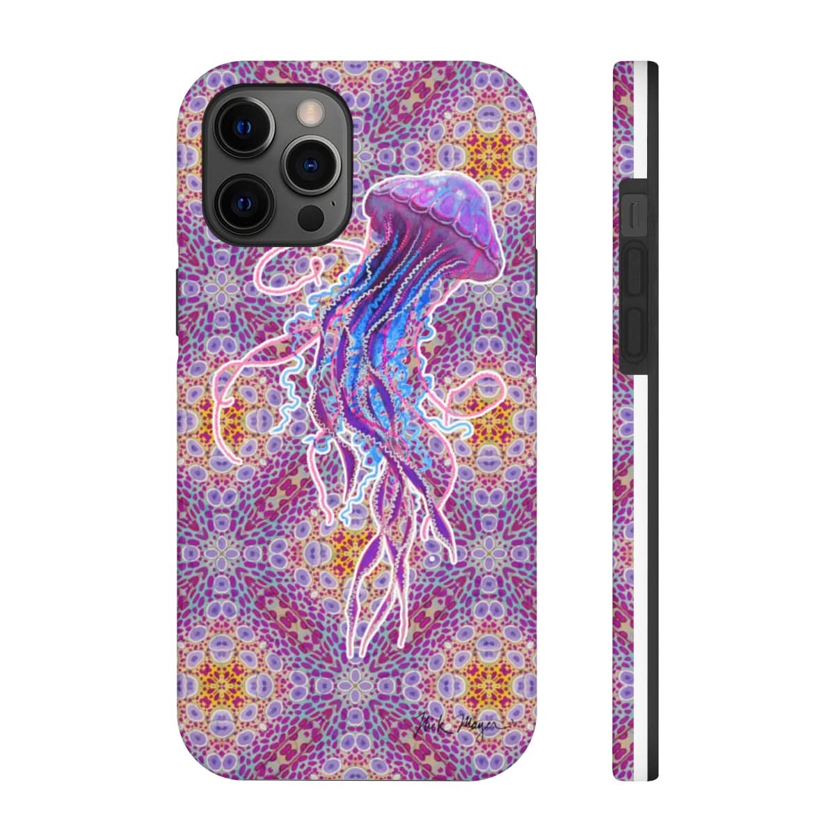 Psychedelic Jellyfish II Phone Case (iPhone)