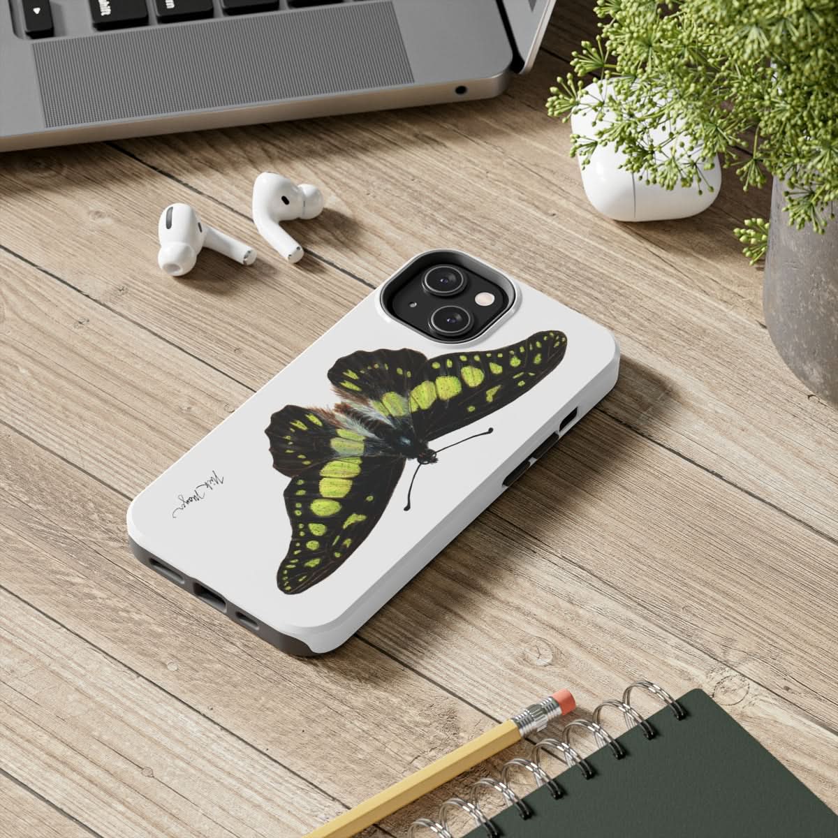 Electric Green Swordtail Phone Case (iPhone)