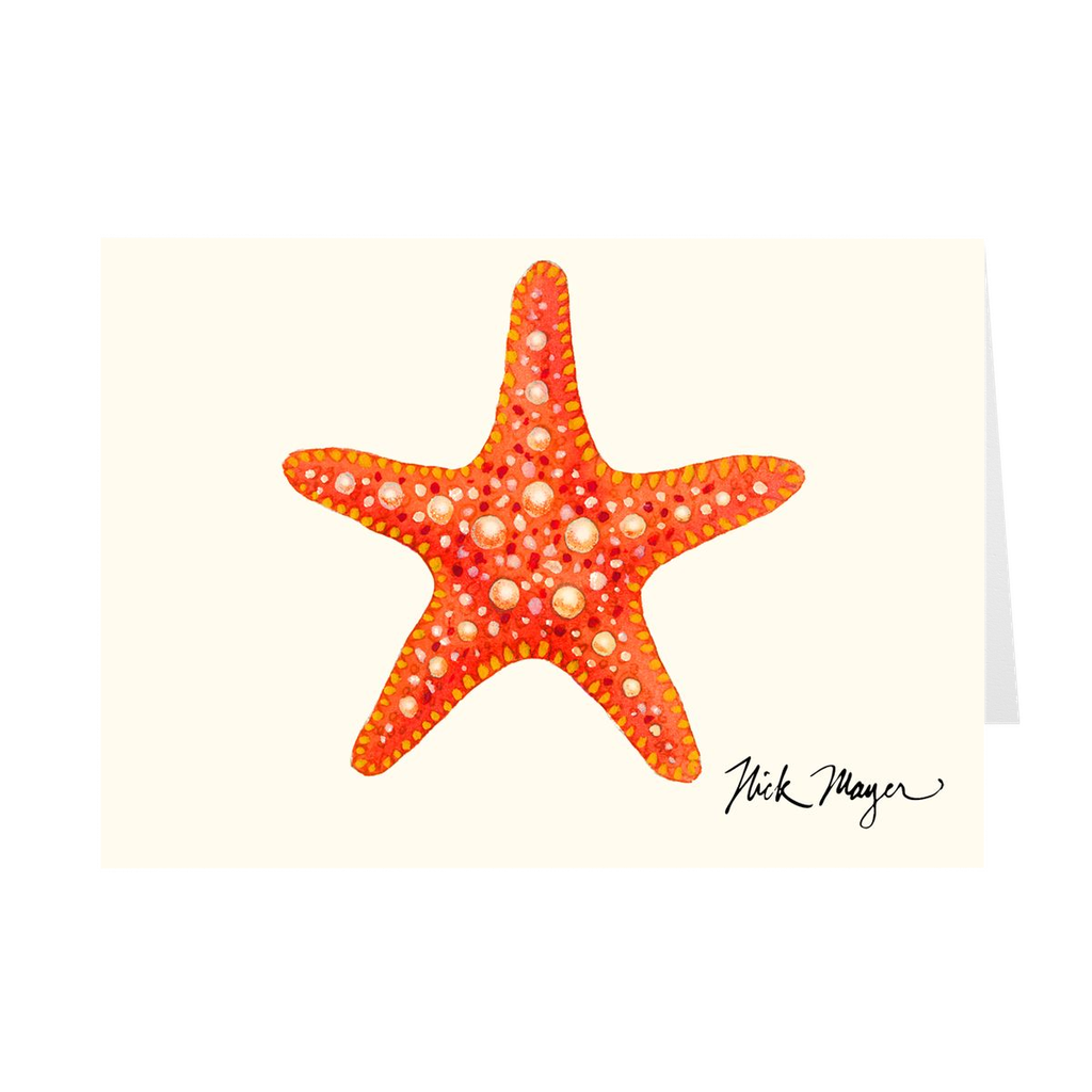 Horned Sea Star Notecards