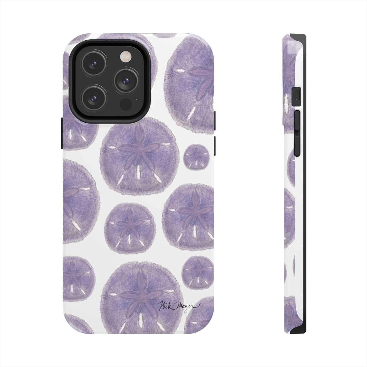 Purple Sand Dollars Phone Case (iPhone)