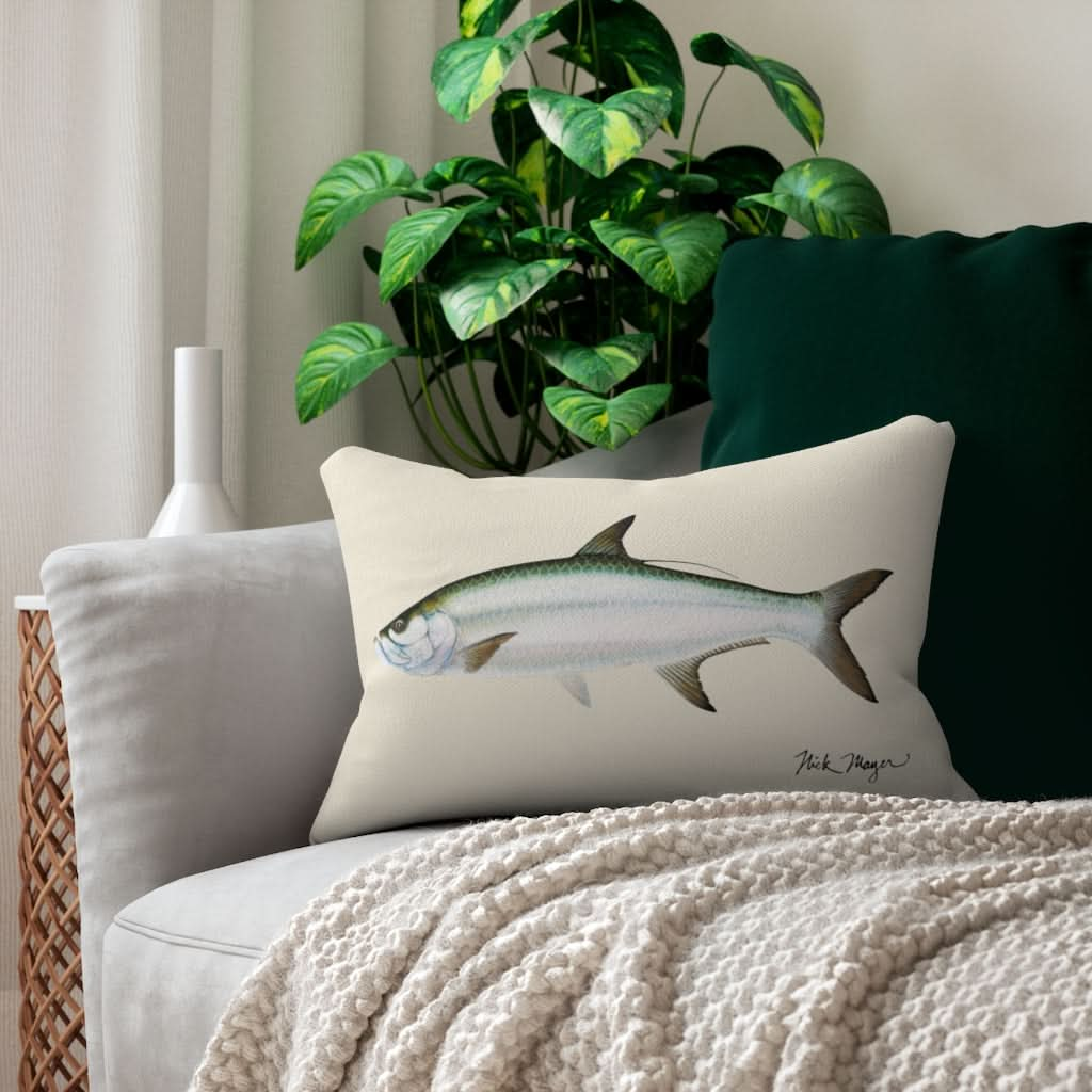 Tarpon Throw Pillow