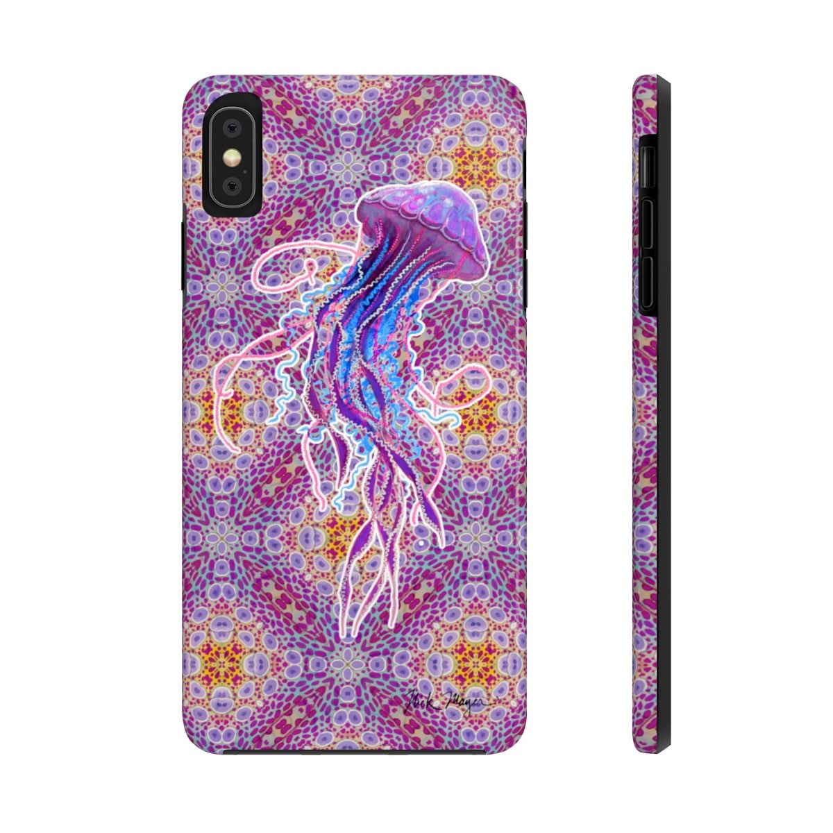 Psychedelic Jellyfish II Phone Case (iPhone)