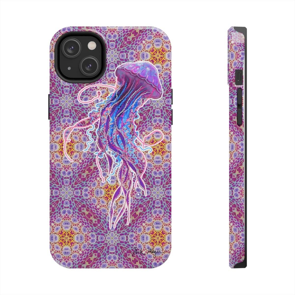 Psychedelic Jellyfish II Phone Case (iPhone)