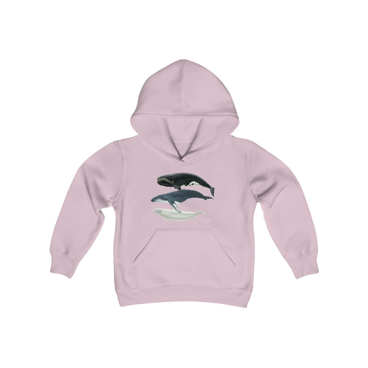 3 Whales Youth Warm Hoodie